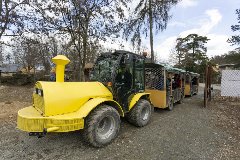 Vláčkem za soby a klokany. Zoo Olomouc otevřela dvě nové části safari