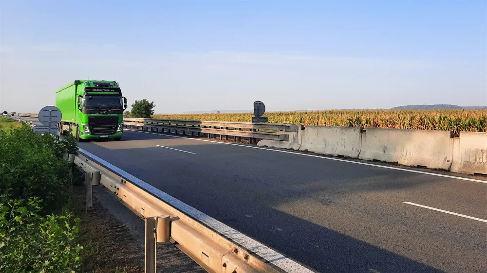 Po Velikonocích začne další oprava na D46 jižně od Prostějova