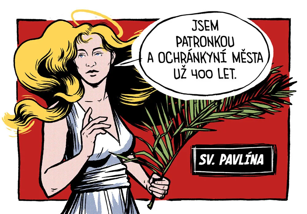 Superhrdinové Palacký a svatá Pavlína. Olomouc společně s univerzitou představila nový vizuál