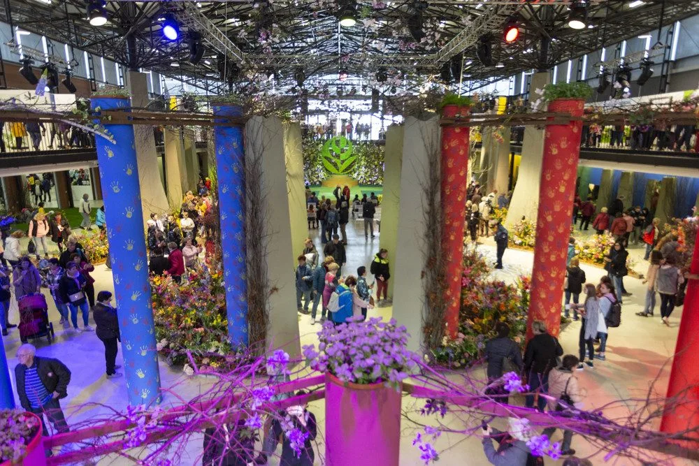 Hlavní expozice jarní Flory Olomouc 2023