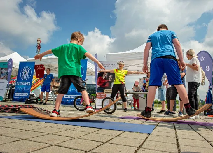 Před Šantovkou se chystá velkolepý sportovní den. Představí se pětadvacet olomouckých klubů