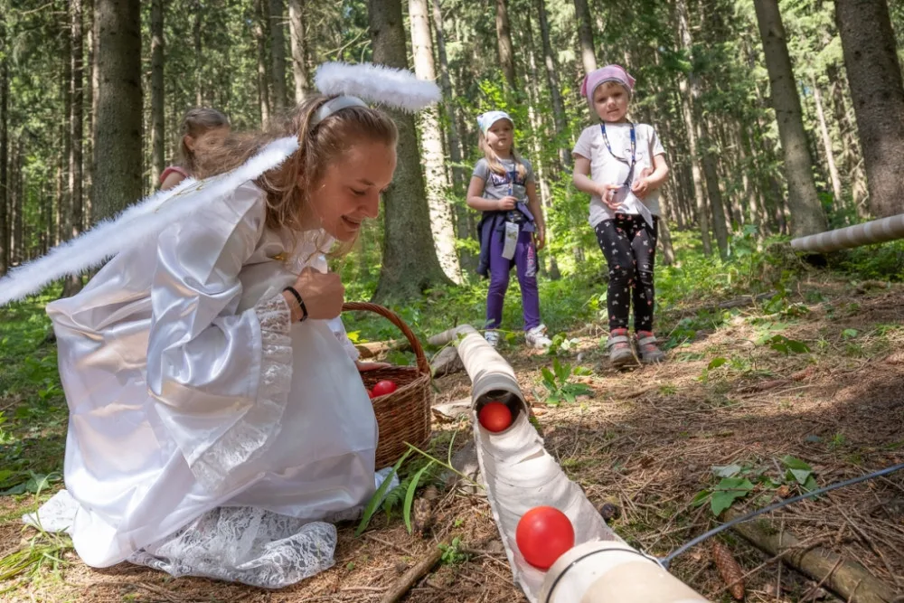 TIP NA VÍKEND: Ve Velkých Karlovicích na děti čeká Pohádková cesta lesem. V okolí je i řada naučných stezek