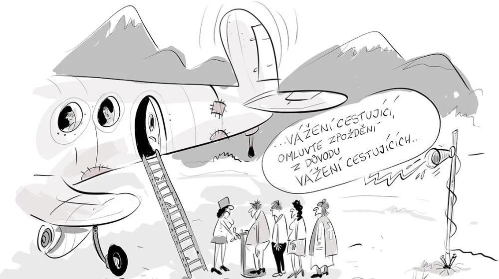 ORAŽENÉ OBRÁZKY: Červencová dávka vtipů od kreslíře Jana Tatarky
