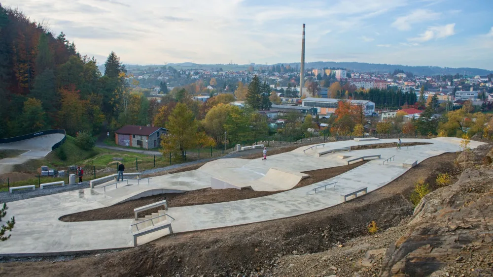 Ráj pro sportovce. Po moderním skateparku Zábřeh plánuje budování cyklotrailů na kopci Hejnice