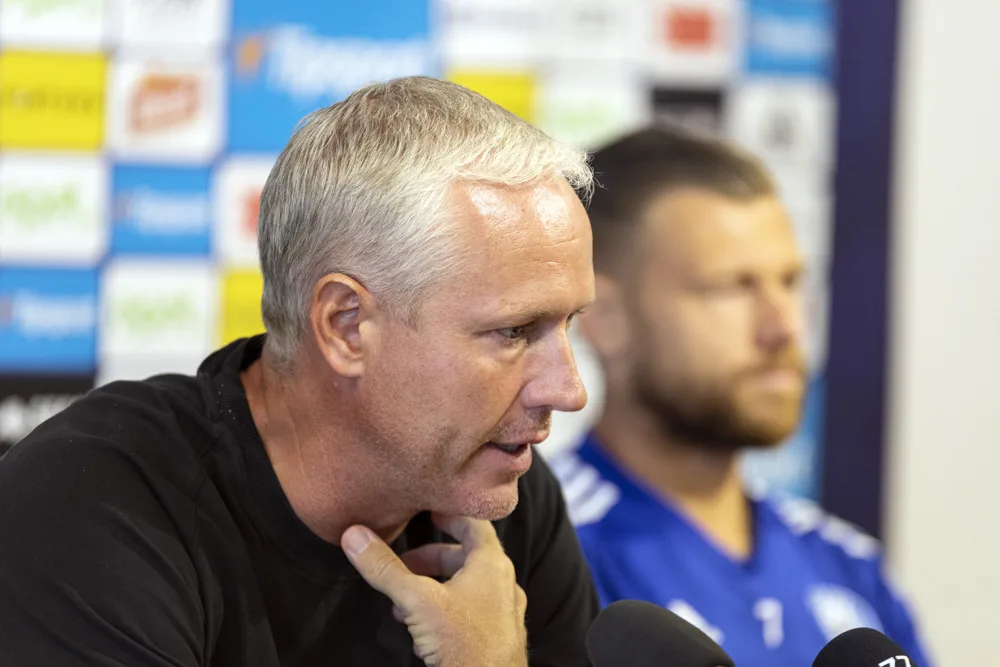 Trenér SK Sigma Olomouc Václav Jílek