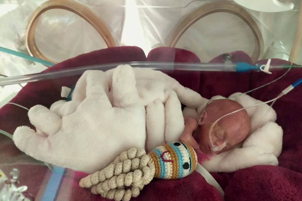 VIDEO: Fakultní nemocnice ukázala, jak náročná je péče o miminka do dlaně