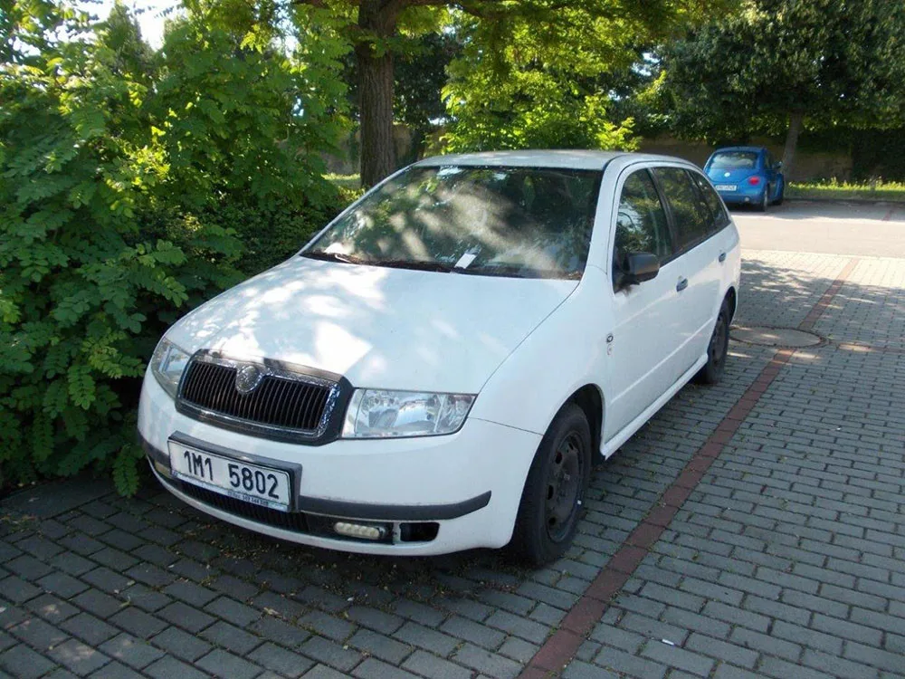 Jedním z dražených vozidel je Škoda Fabia