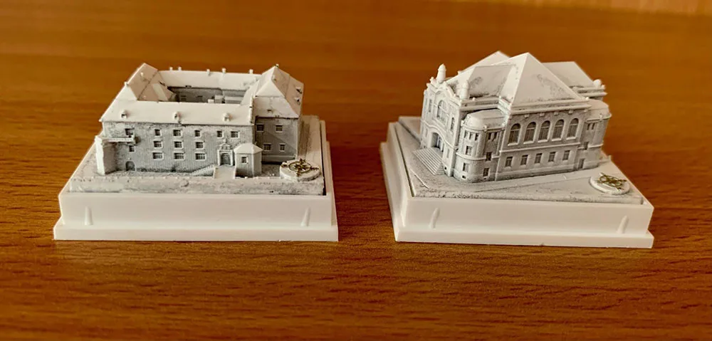 Zámek i synagoga jako suvenýr. Prostějov nechal vytvořit miniaturní modely památek
