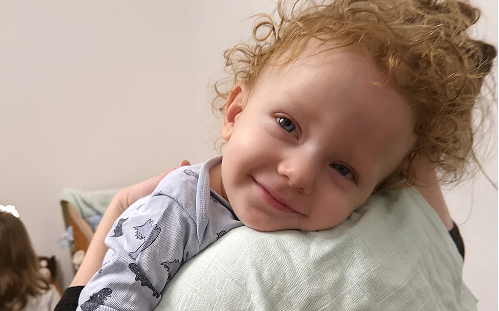 Dvouletý Martínek trpí vážnou formu vzácného AADC syndromu, šancí je genová terapie