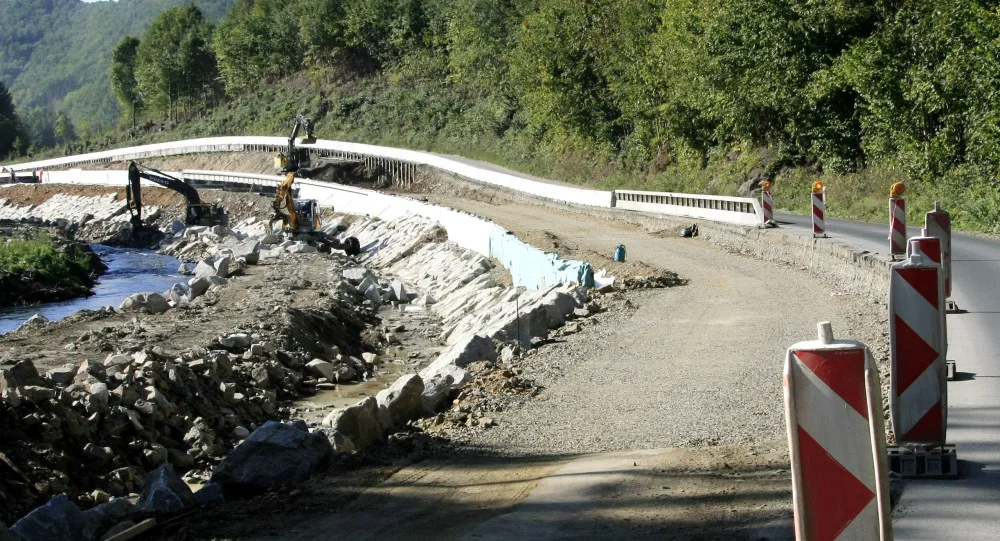 cesta Hanušovice