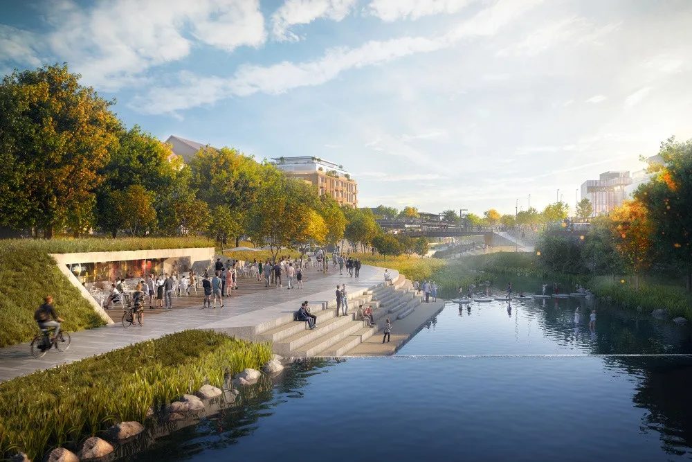 Vizualizace projektu Šantovka District v Olomouci
