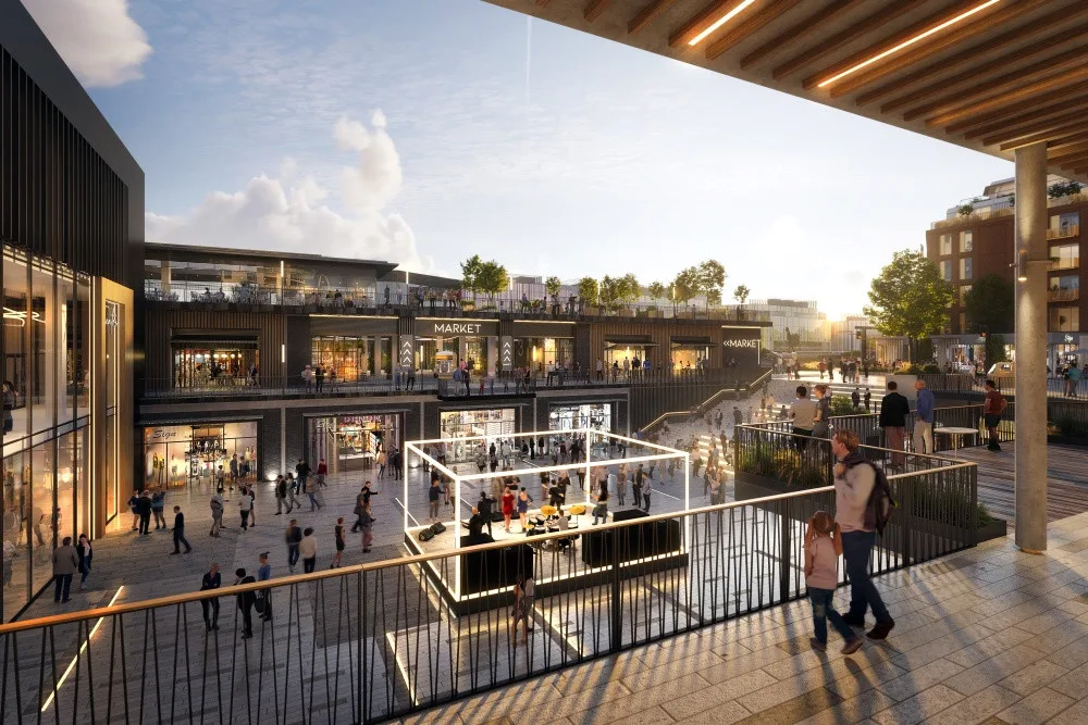 Vizualizace projektu Šantovka District v Olomouci