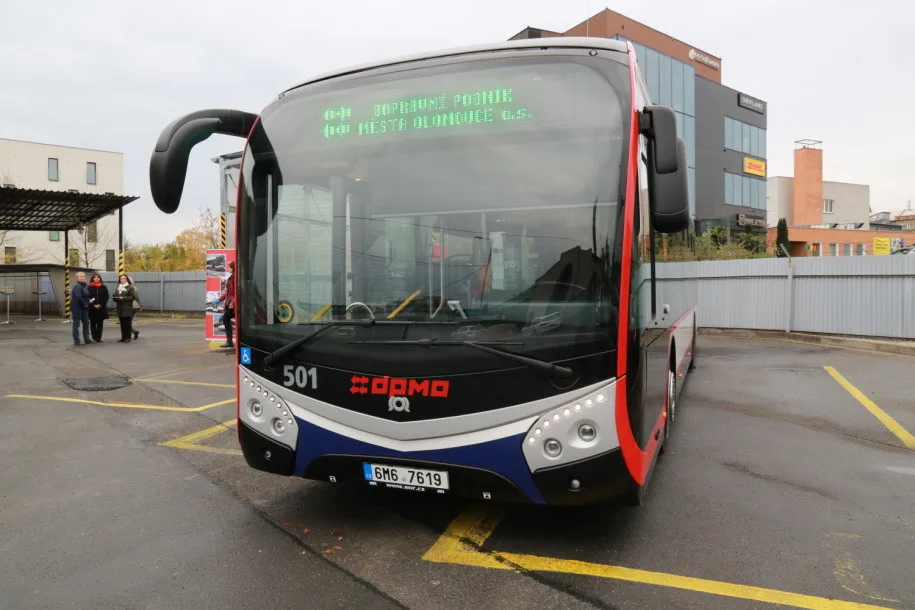 Dopravní podnik v Olomouci plánuje nákup 20 elektrobusů. Kde se budou nabíječky?