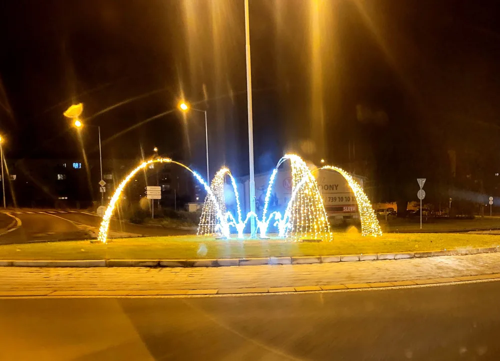FOTOGALERIE: Přerovu se letošní vánoční výzdoba opravdu povedla. Lidé jsou nadšení