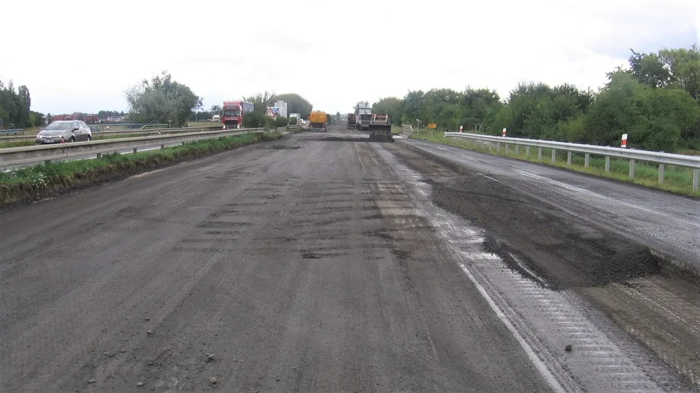 Oprava dálnice D35 z Olomouce na Litovel, letos by měla pokračovat v opačném směru