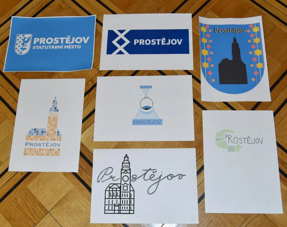 Soutěžní návrhy studentů neuspěly. Prostějov zadá tvorbu loga profesionálním grafikům