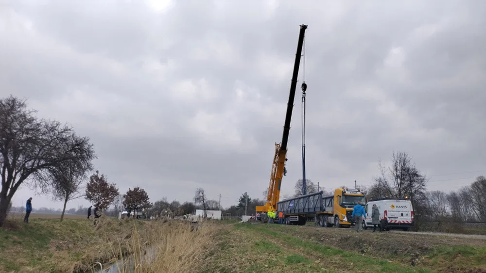 U Olomouce pokročila stavba cyklotrasy za desítky milionů, hotovo má být v listopadu