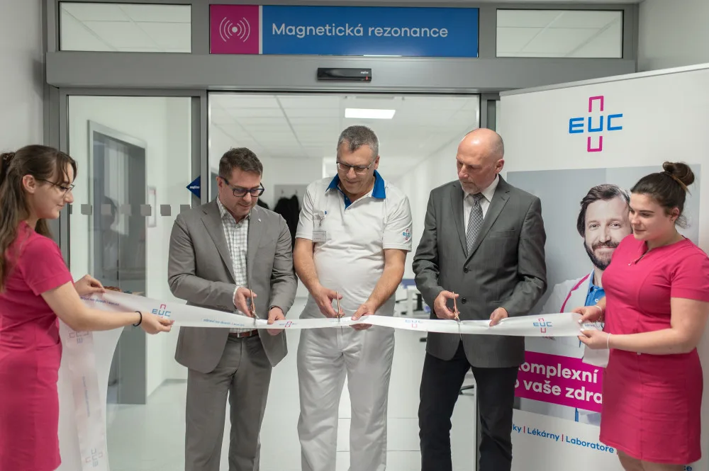 EUC ve Zlíně otevřela nové oddělení magnetické rezonance
