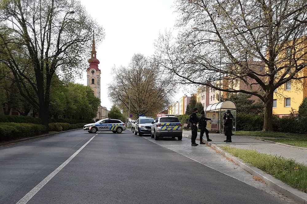 Policie přijala oznámení o střelbě v Prostějově