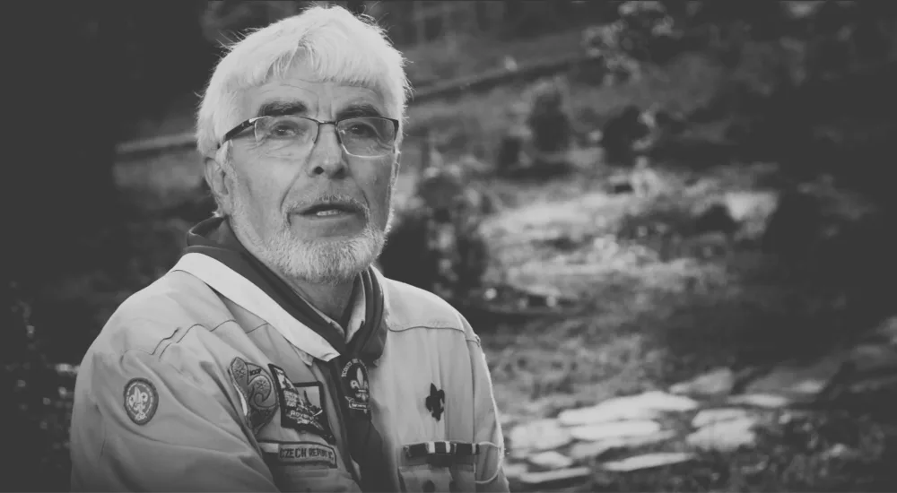 Zemřel skautský vůdce Jan Pečínka. Zasloužil se o obnovu poutního místa Stará Voda u Libavé