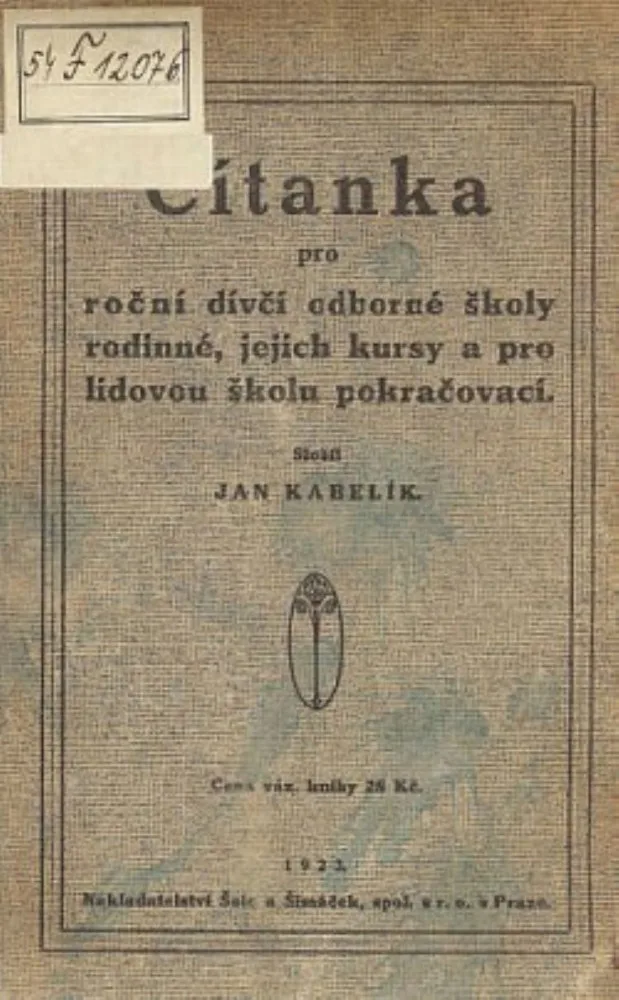 Jan Kabelík byl pedagogem, literárním historikem i autorem učebnic. V Přerově spoluzakládal muzeum