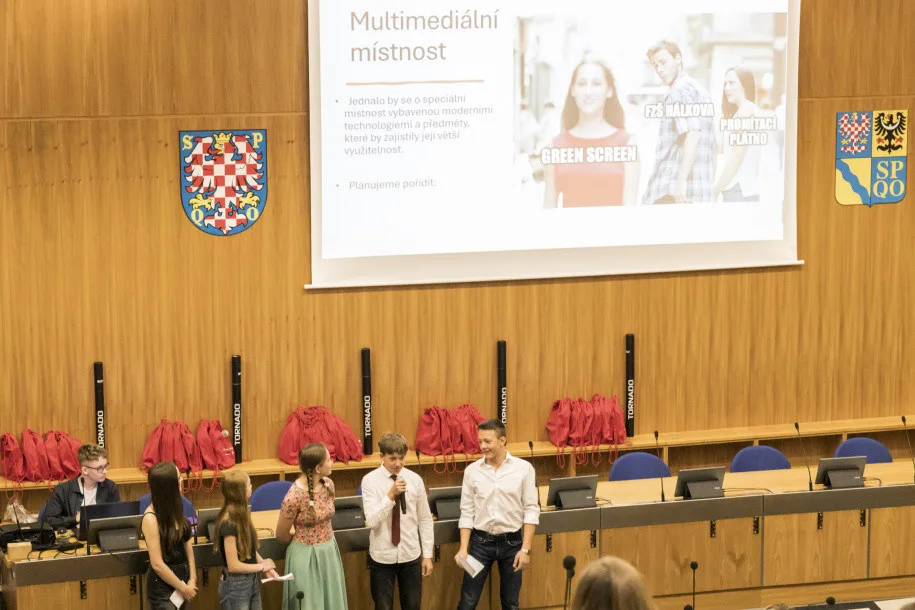 Prezentace školních projektů v soutěži Vytuň si školu