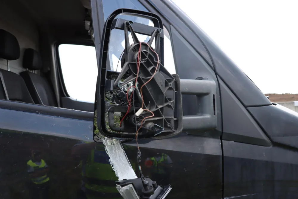 Dopravní nehoda na obchvatu Olomouce si vyžádala transport dvou lidí do nemocnice