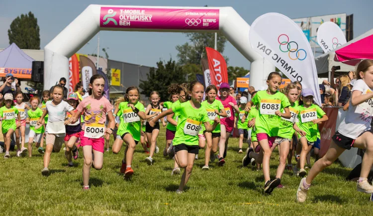 Rekordních 68 tisíc dětí na startu! Olympijský běh opět rozhýbal Česko