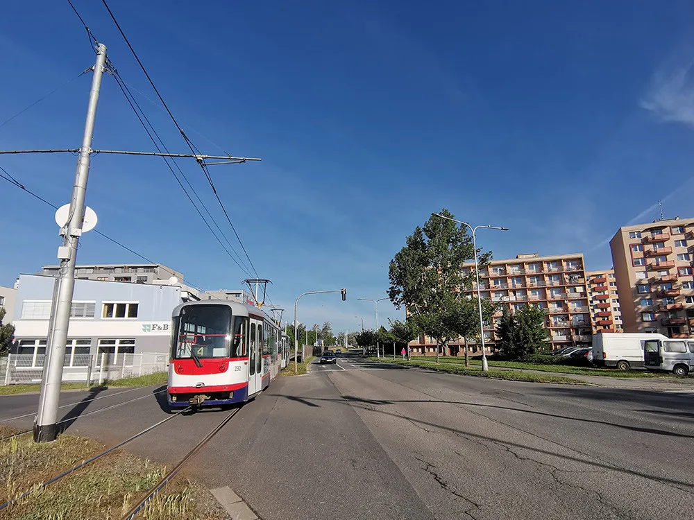 V ulici Hraniční bude probíhat úprava křižovatek a komunikací, vyžádá si dlouhodobé zastavení provozu na tramvajové trati