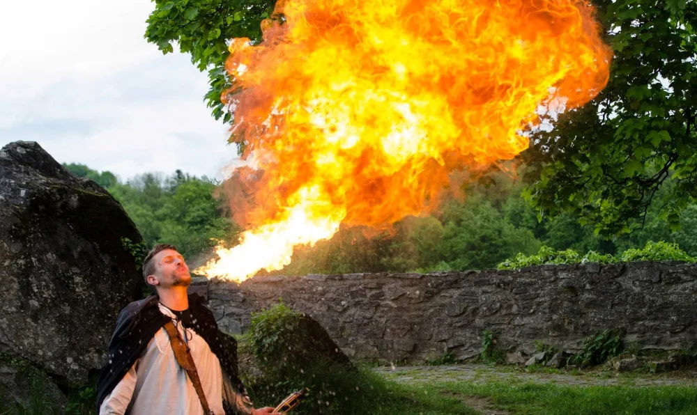 Hrad Sovinec zve velkolepý rytířský turnaj