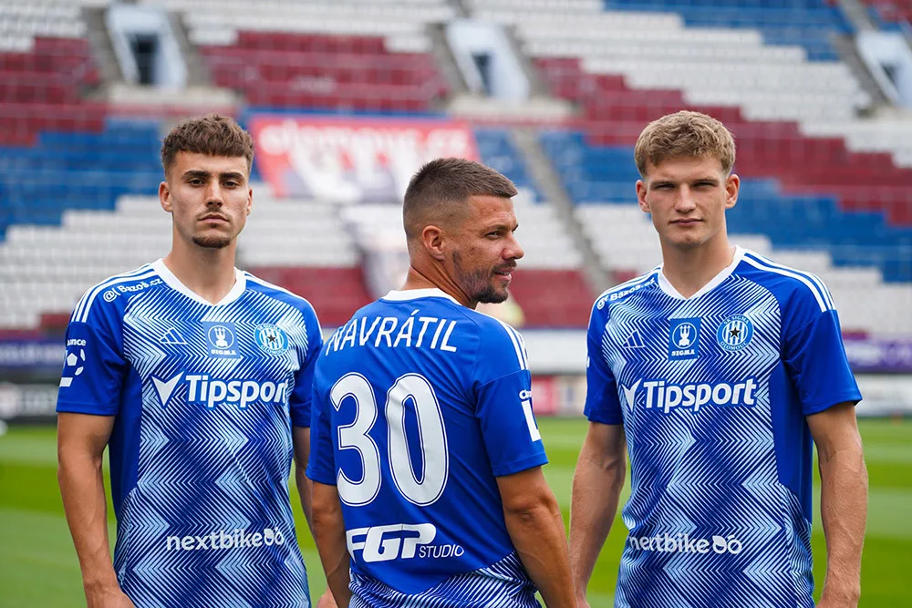 Nové dresy Sigmy Olomouc pro sezonu 2024/2025