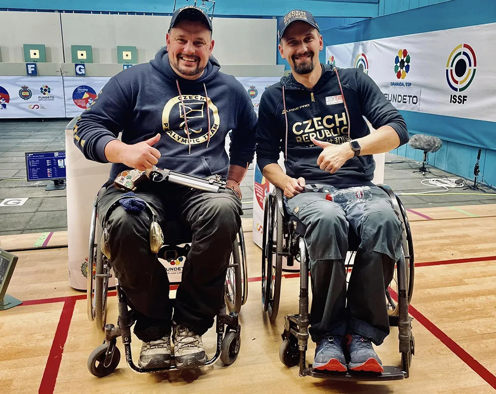 (NE)OBYČEJNÍ: S chladnou hlavou do Francie. Střelec Jakub Kosek z Tovačova ladí formu pro paralympiádu