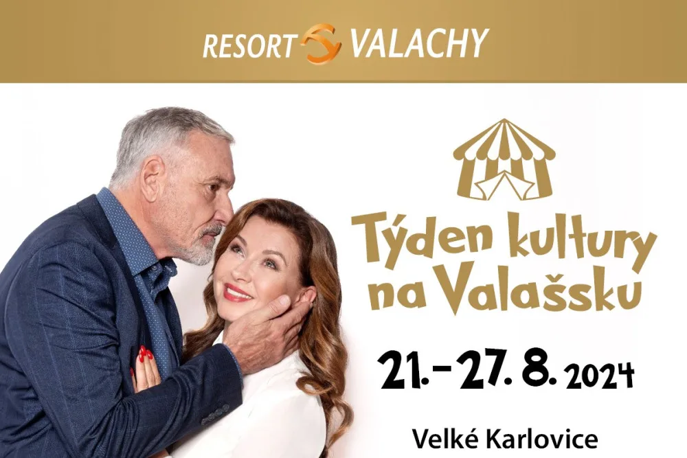 Herecké hvězdy pod šapitó. Užijte si konec prázdnin s Týdnem kultury na Valašsku