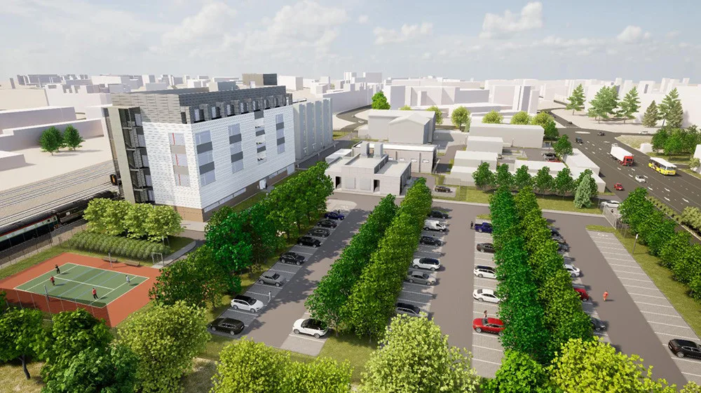 Vizualizace nové podoby CDP v Přerově