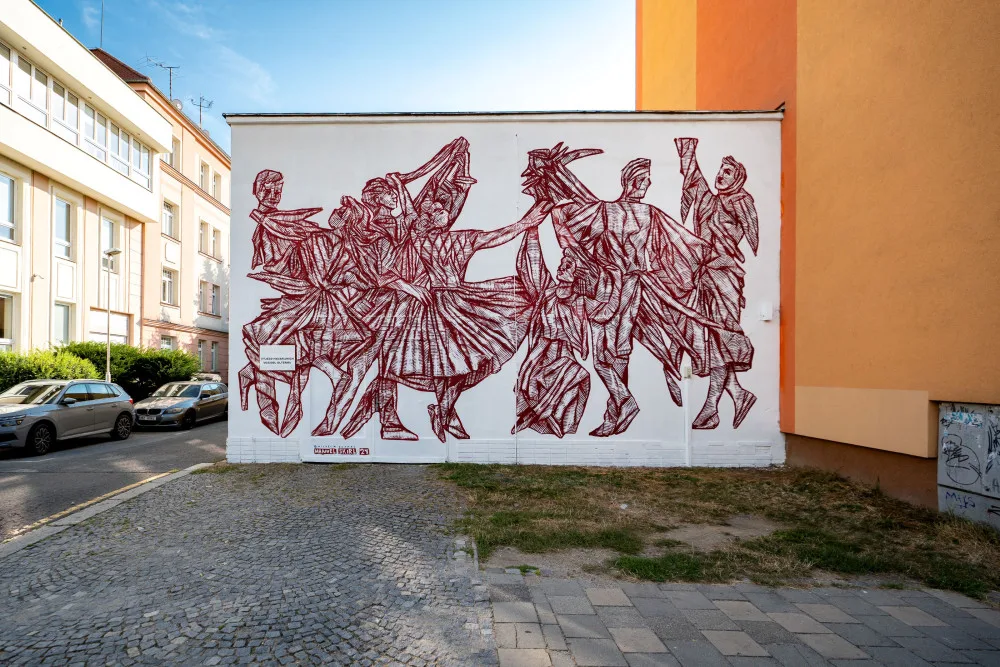FOTOGALERIE: Barevnější kotelny. V Olomouci skončil Street Art Festival, letos byl již sedmnáctý ročník
