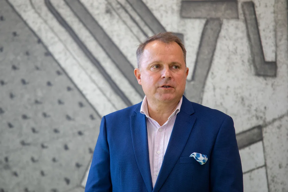 Rektor Univerzity Palackého v Olomouci Martin Procházka