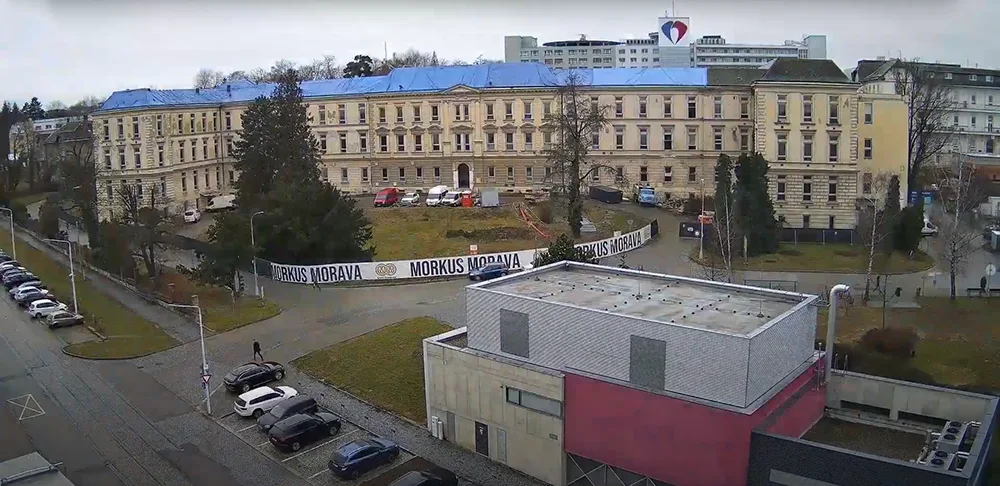 Budova Franze Josefa před demolicí
