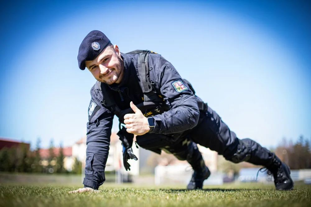 Chceš si nezávazně vyzkoušet fyzické testy k Policii České republiky?