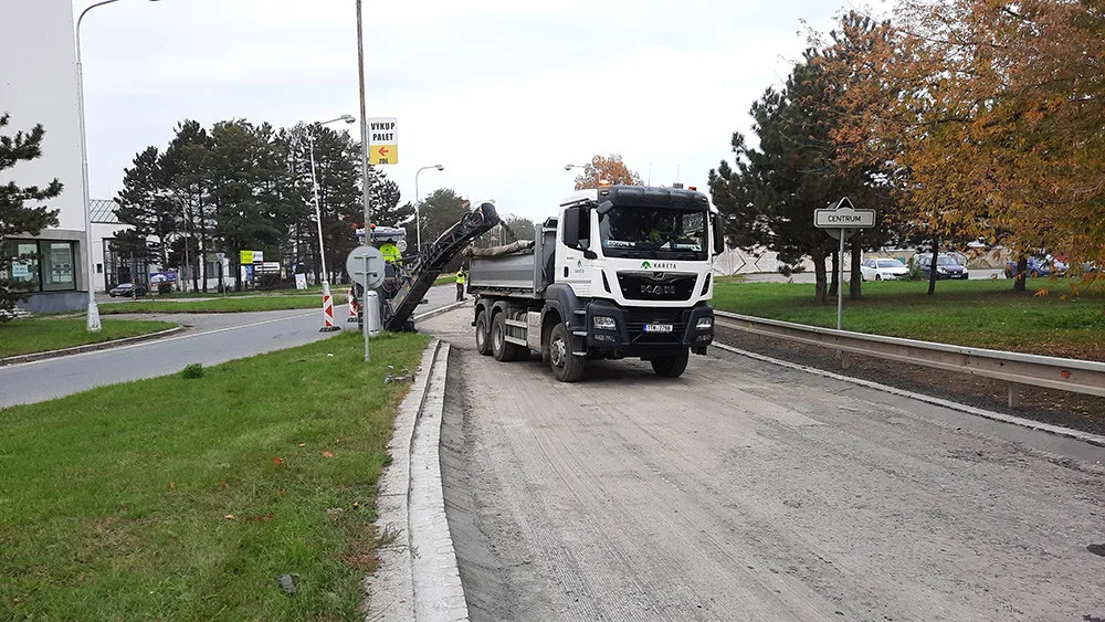 Babíčkovu ulici u páteřní olomoucké silnice čeká uzavírka. ŘSD plánuje rychlou opravu krátkého úseku