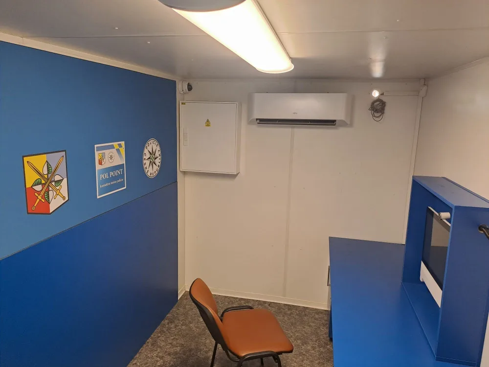První Pol Point v kraji. V České Vsi se občané mohou s policií spojit videohovorem