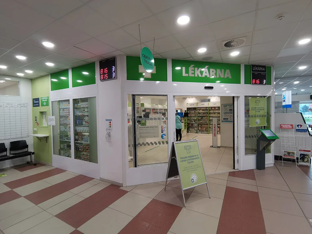 Nonstop lékárna ve Fakultní nemocnici Olomouc
