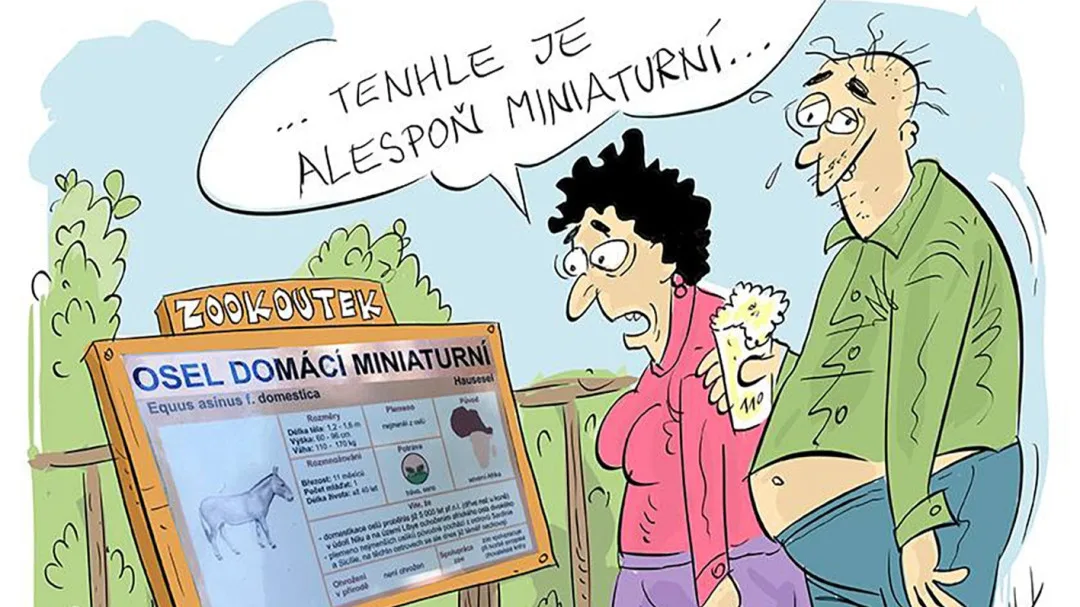 ORAŽENÉ OBRÁZKY: Únorová dávka vtipů od kreslíře Jana Tatarky