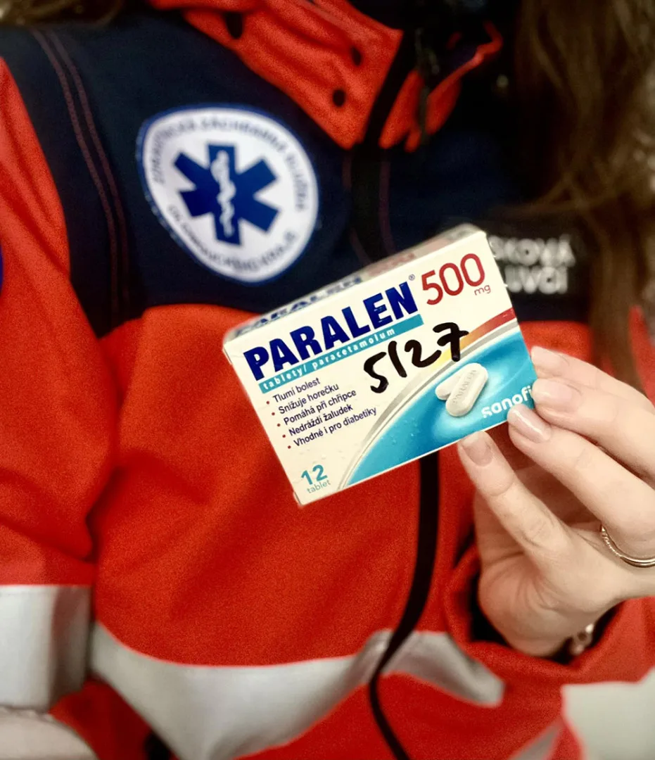 Zničená játra i hrozba smrti. Olomoučtí záchranáři varují před paralenovým hazardem z TikToku