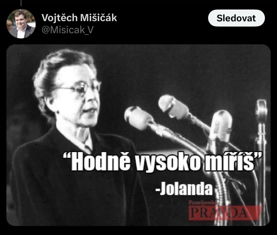 Komunista zesměšňuje popravu Horákové nebo smrt Palacha. Bolševický prase, píší lidé v komentářích
