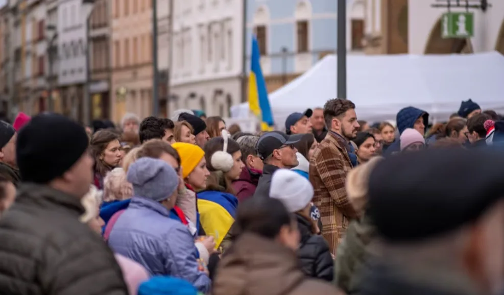 Olomouc si dnes připomene třetí výročí ruské agrese na Ukrajině. Na programu je pochod a promítání filmů