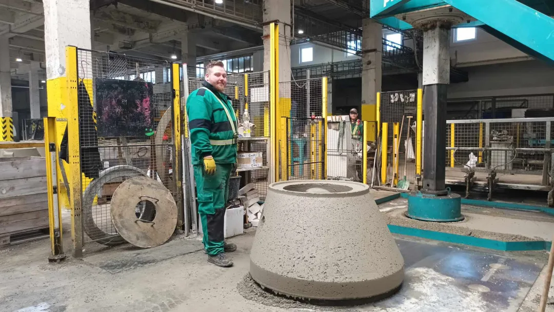 FOTOGALERIE: Skomírající betonárka v Grygově zezelenala, nastartovaly ji investice a dopravní zakázky