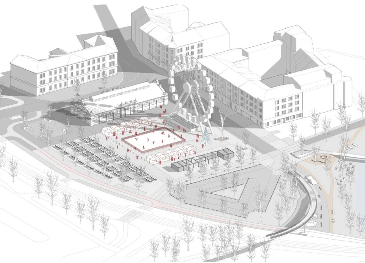 Nová podoba olomoucké tržnice. Radní schválili zadání projektu, modernizace přijde na desítky milionů