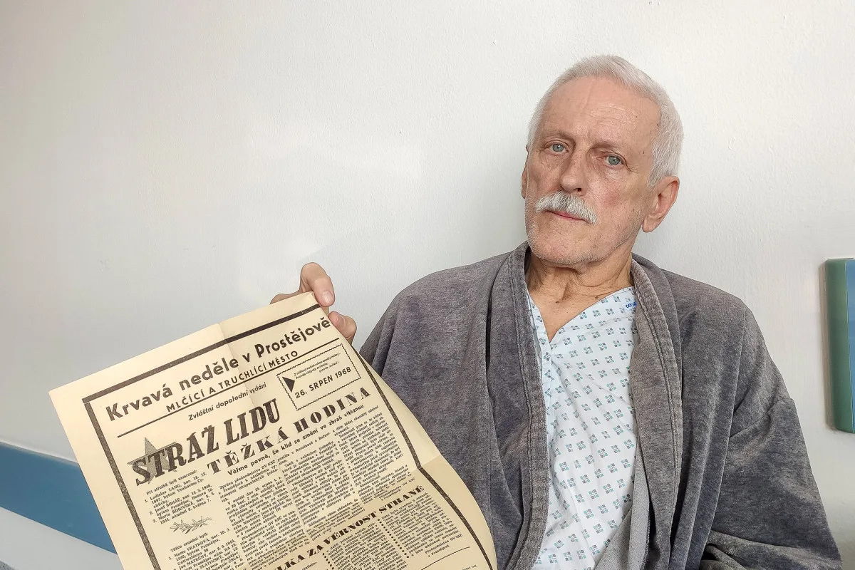 Urologové z Olomouce operovali pacienta postřeleného v roce 1968 sovětskými okupanty