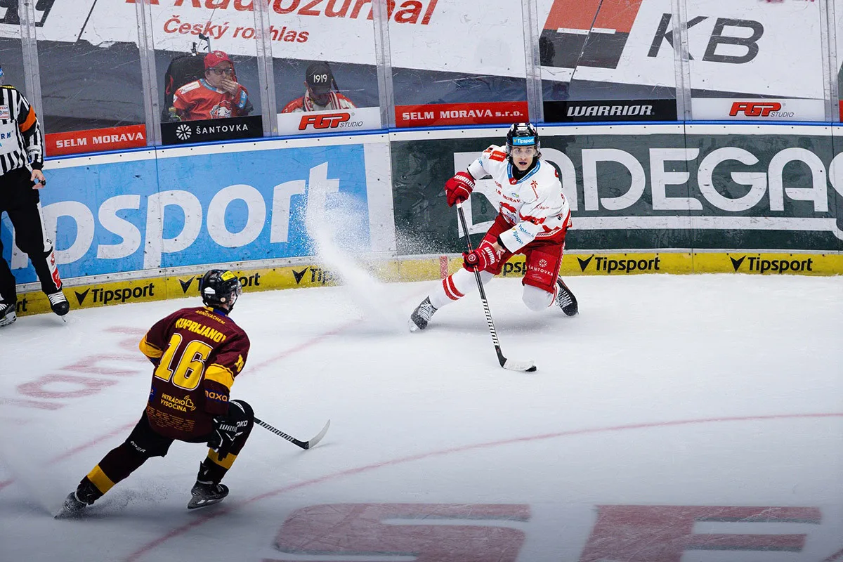 HC Olomouc - HC Dukla Jihlava - ilustrační foto