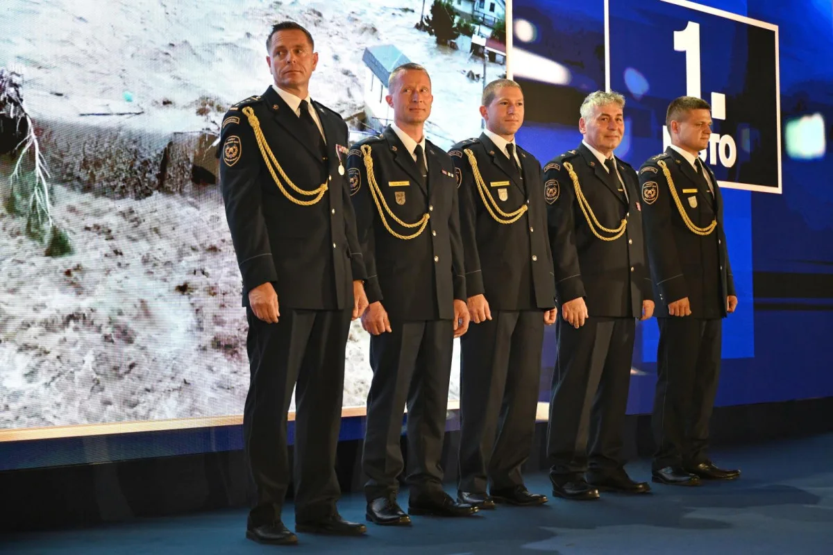 Pět ocenění pro krajské hasiče za záchranné operace na Jesenicku a likvidaci povodní